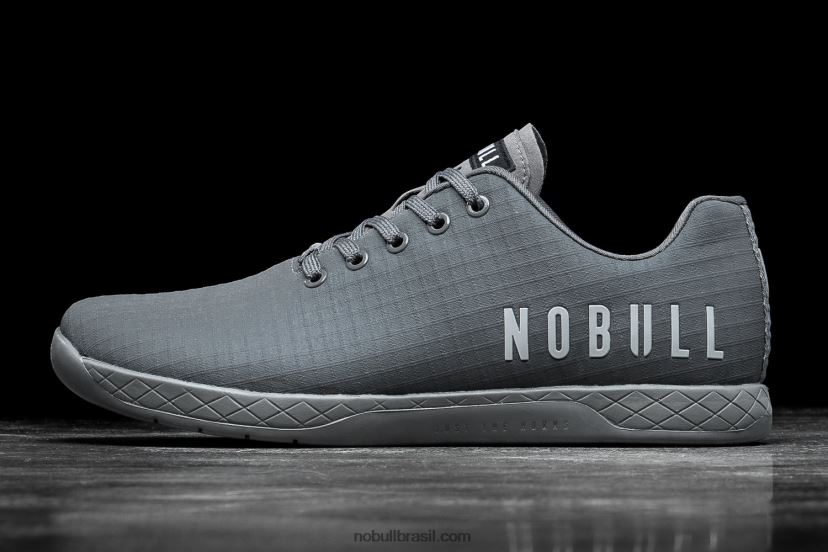 tênis ripstop reflexivo cinza escuro 8H2D53 Nobull homens