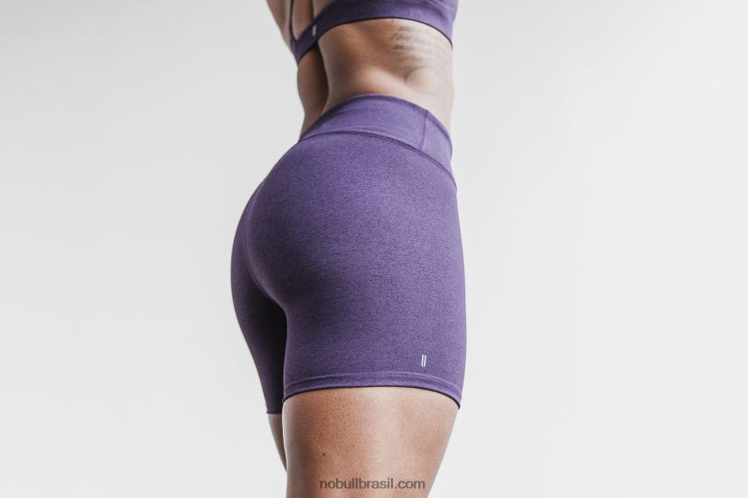 short de cintura média 4 8H2D1287 Nobull mulheres