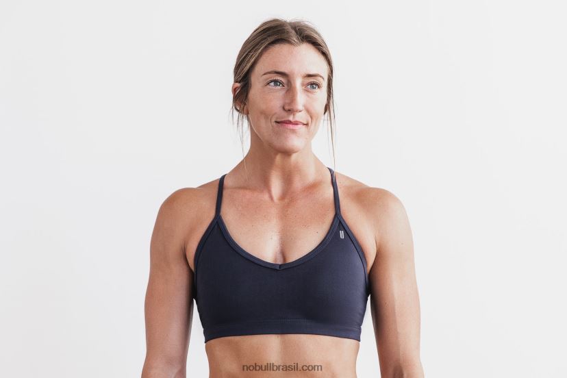 sutiã esportivo com decote em v 8H2D1122 Nobull mulheres