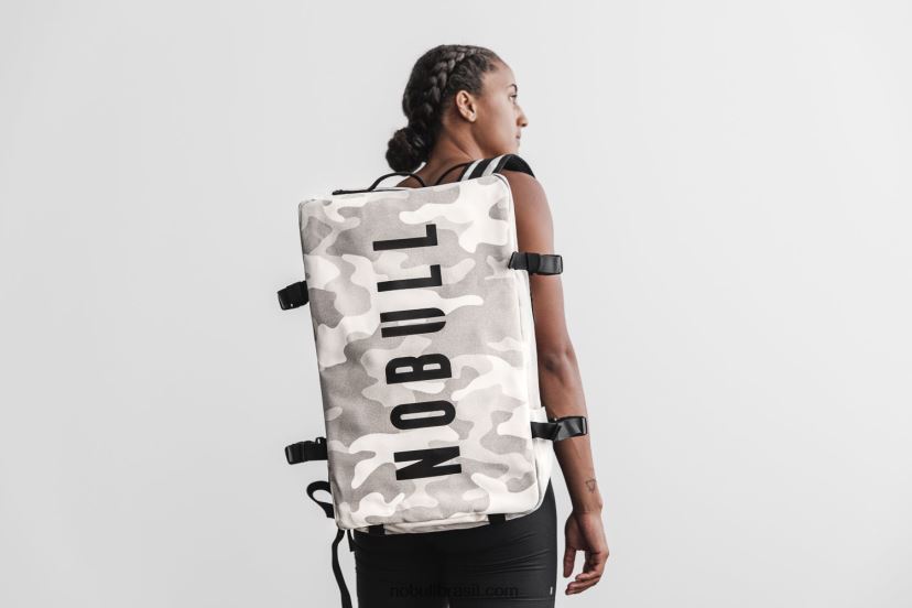 mochila em lona encerada 8H2D454 Nobull unissex