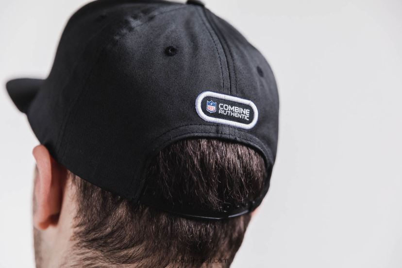 chapéu de aba plana nfl combine varsity 8H2D405 Nobull unissex